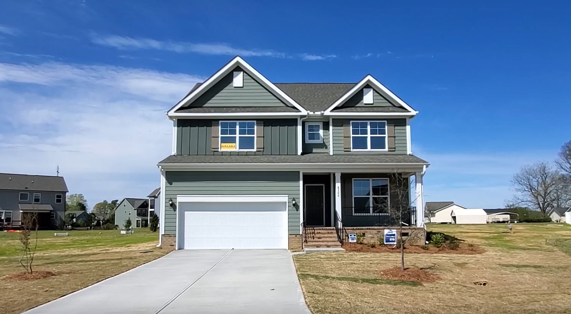 Davidson 105 MoveIn Ready Homes in Willow Spring, NC Eastwood Homes